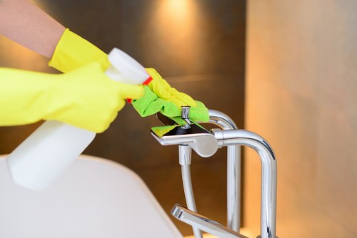 Customer complaint review process for carpet cleaning service