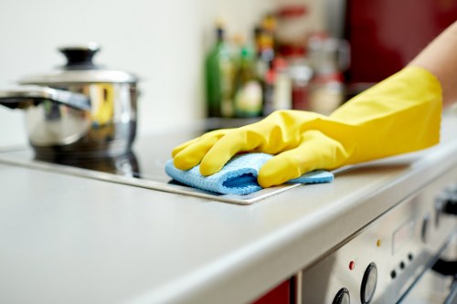 Professional carpet cleaning process for a carpet in a Spitalfields property