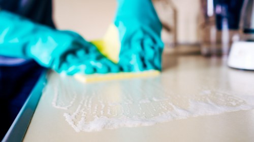 Sustainable carpet cleaning supplies and recyclable packaging